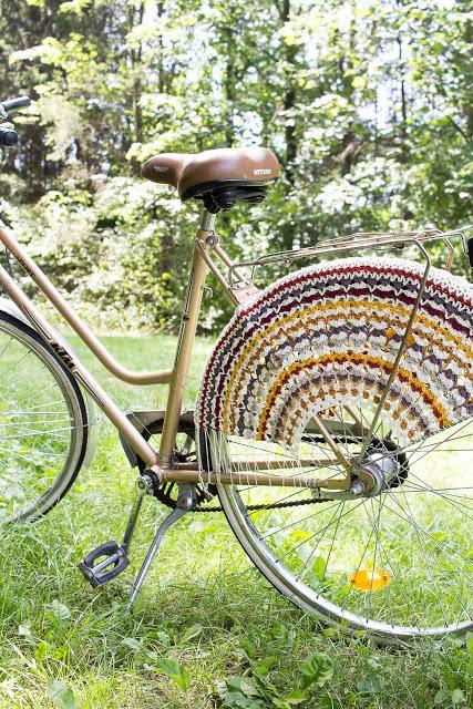 DIY Fahrradnetz selber häkeln