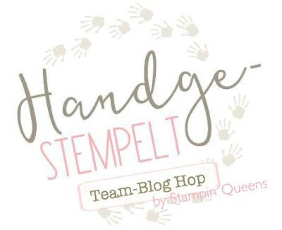 Blog Hop Team handge-stempelt aka Stampin Queens mit Gastbeitrag von Katrin