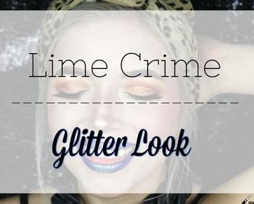 |Look| Lime Crime Mystic Glitter Look + Coloured Waterline w/ Jeffree Star & Glitter Elixirs