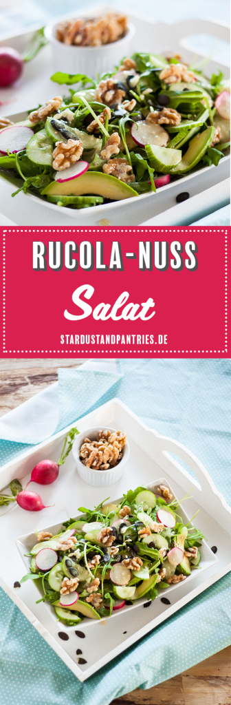 Vegan Monday Rucola-Nuss Salat