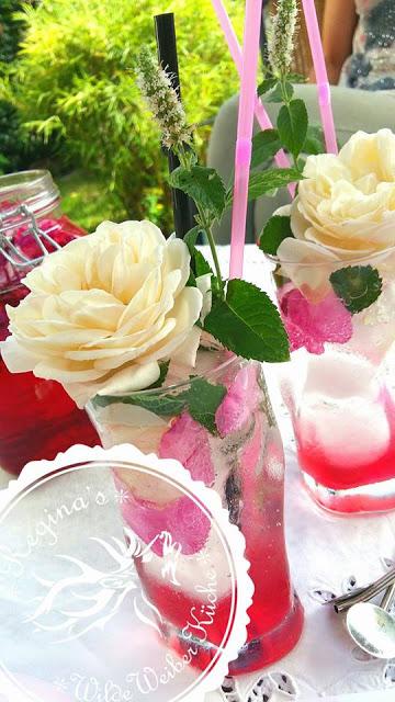 Rosenblüten Mojito - Zauberhaftes Summerfeeling aus dem wilden Rosengarten