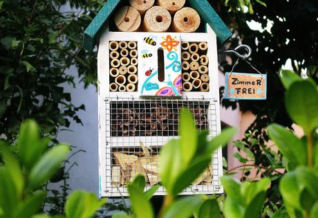 Zimmer zu vermieten für Krabbelkäferfamilien - Wir bauen ein Insektenhotel