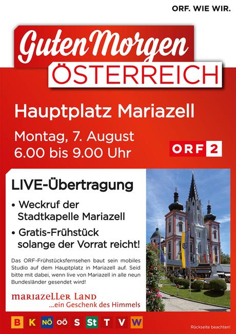 „Guten Morgen Österreich“ ORF live aus Mariazell