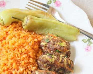 Sebzeli Köfte / Bouletten mit viel Gemüse Anteil