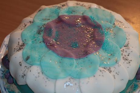 Rezept: Vegane Mermaid Torte von der Waterkant mit Blaubeeren