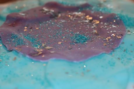 Rezept: Vegane Mermaid Torte von der Waterkant mit Blaubeeren