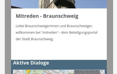 Braunschweig – Neues Bürgerportal „Mitreden“ am Start