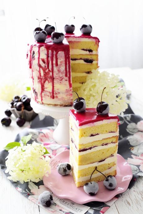 Kirschtorte - Drip Cake