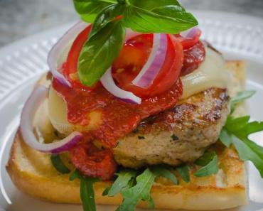 Hamburger auf Italienisch: Salsiccia-Burger