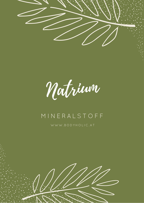 Mineralstoff Natrium