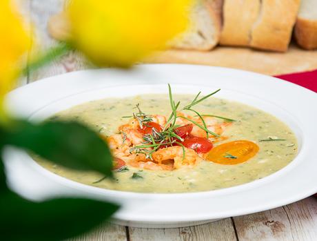 Rezept Zucchini-Feta-Suppe