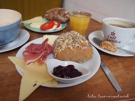Frühstücksbuffet im Café Lieblich