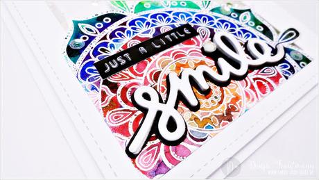 Shaker Card | Color Burst meets Create A Smile Stamps | YouTube Video