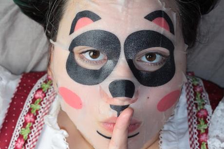 Review: Isana young Tuch-Feuchtigkeitsmaske Panda - Beruhigend #isanayoungtiergesicht Limited Edition