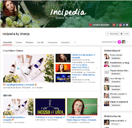 Zeitdieb Youtube - meine Top 5 Youtube Vlogger :-)