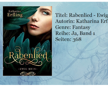 [Rezension] Rabenlied - Ewig mein von Katharina Erfling