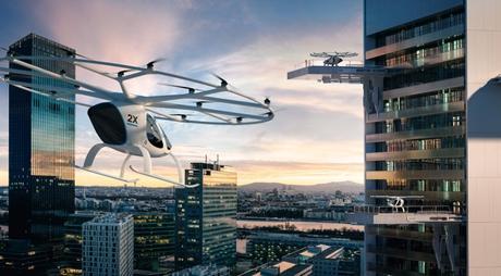 Volocopter: Fliegende Taxis mit Unterstützung von Daimler