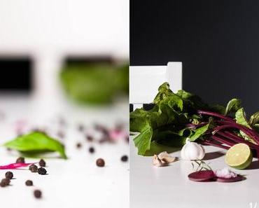 Pinke Rote Beete Kräuterbutter