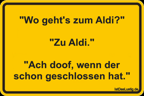 geht's Aldi?