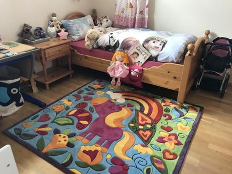 Unser Einhorn Teppich: für mehr Glitzer im Mädchenzimmer