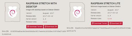 Raspbian hat auf Debian 9 umgestellt
