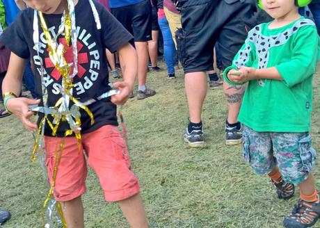 Open Air Festival mit Kindern fetzt