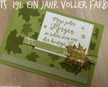 MtS #191: Herbstkarte mit "Jahr voller Farben"