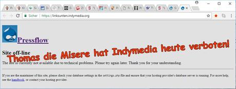 Thomas de Maizière lässt Indymedia schließen