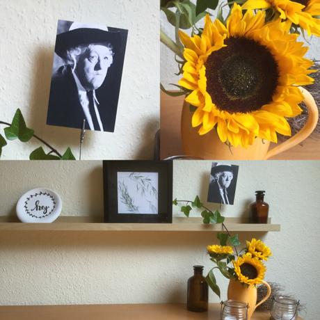 Friday-Flowerday – oder – Von Sonnenblumen und Miss Marple