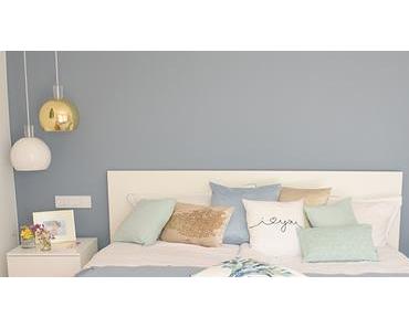 Home Sweet Home: Weiß-blauer Schlaf(t)raum