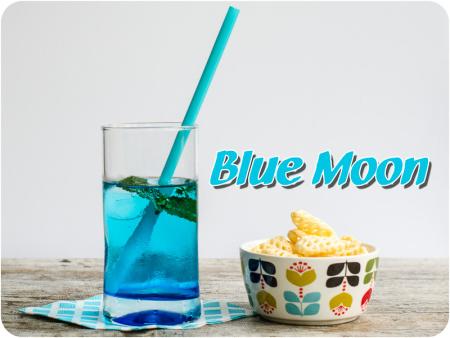 Feierabend-Cocktail: Blue Moon