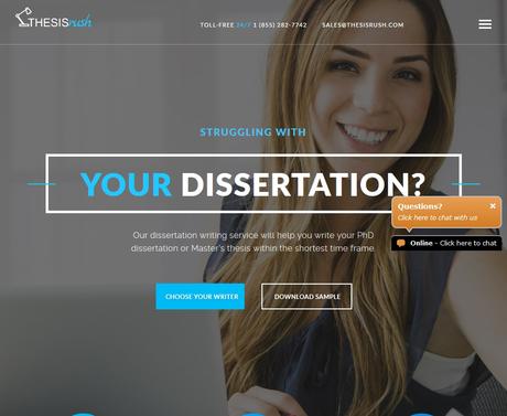 thesisrush.com review – Dissertation writing service thesisrush