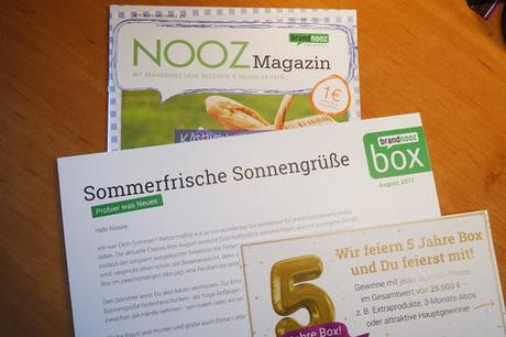 Die Brandnooz Box / August