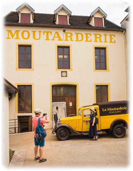 Burgund Souvenirs und die Moutarderie Fallot in Beaune