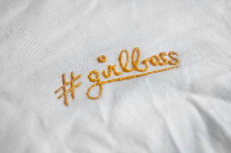DIY #girlboss Statement Shirt und meine Gedanken zur Bewegung #girlboss