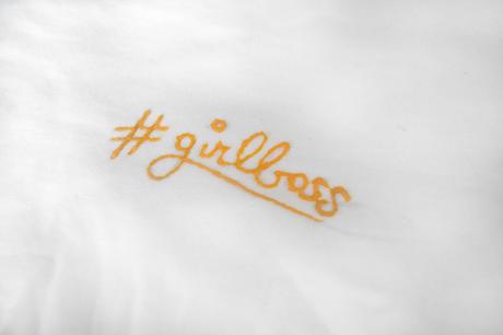 DIY #girlboss Statement Shirt und meine Gedanken zur Bewegung #girlboss