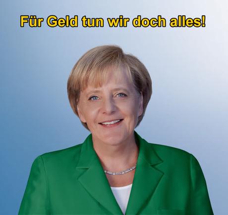 Merkel zahlt die Zeche der Autobauer mit Steuergeld