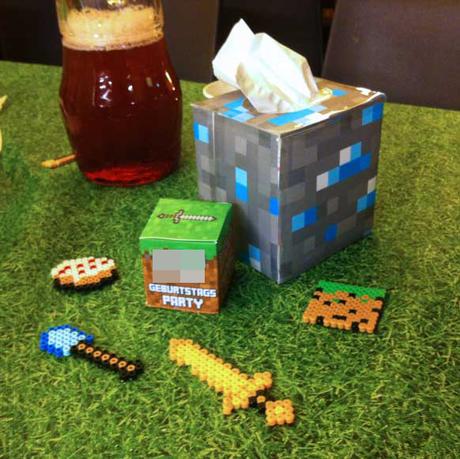 Minecraft Geburtstagsparty