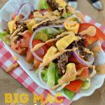 Big Mac Salat low carb