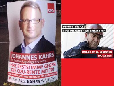 SPD und Union im Wahlkampf uneins: Rente mit 70 oder doch mit 75?