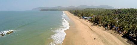 Agonda-Beach in Goa, Indien
