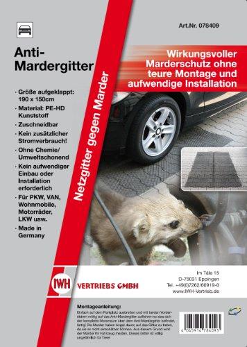 IWH Vertrieb 078409 Anti-Mardergitter 190 x 150 cm