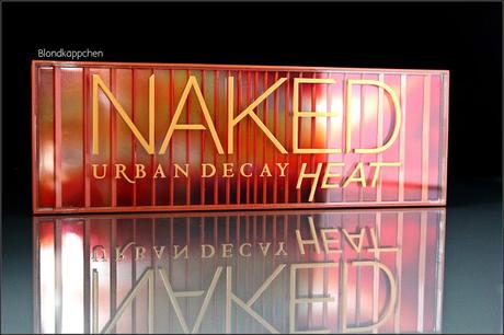 Urban Decay -  Naked Heat  Lidschattenpalette Swatches