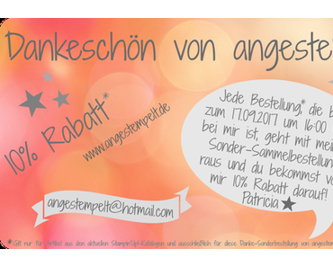 Danke-Aktion von Angestempelt!