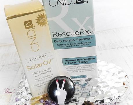 CND Nagelöl SolarOil & Rescue RXx - perfekt aussehende und gesunde Fingernägel in einer Woche