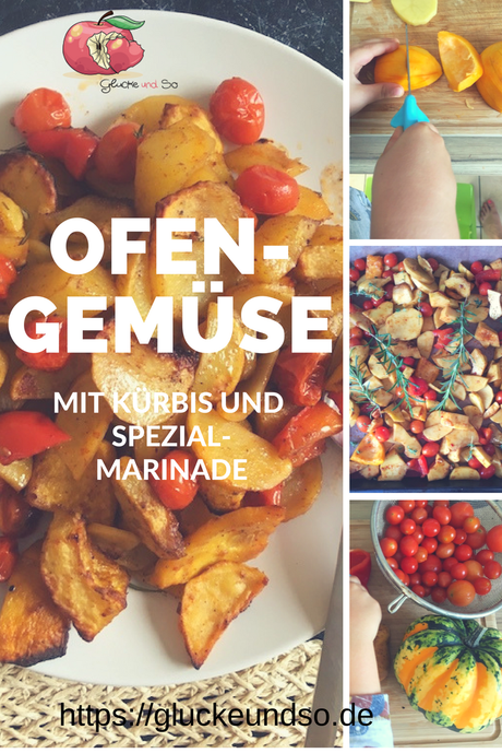 Ofengemüse mit Kürbis und Spezialmarinade