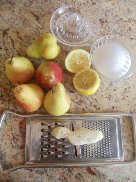 BIRNEN-INGWERMARMELADE