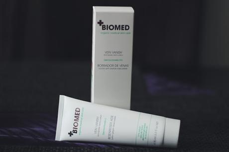 Product Review: Biomed Peel me up, Body Firmer + Vein Vanish / 30% Gutschein