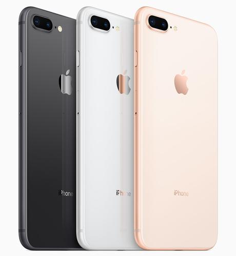 iPhone 8 und iPhone 8 Plus (Bildquelle: Apple Produktbild)