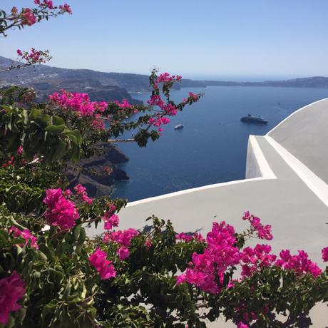 #Sonntagsglück – oder – Sommerglück auf Santorini